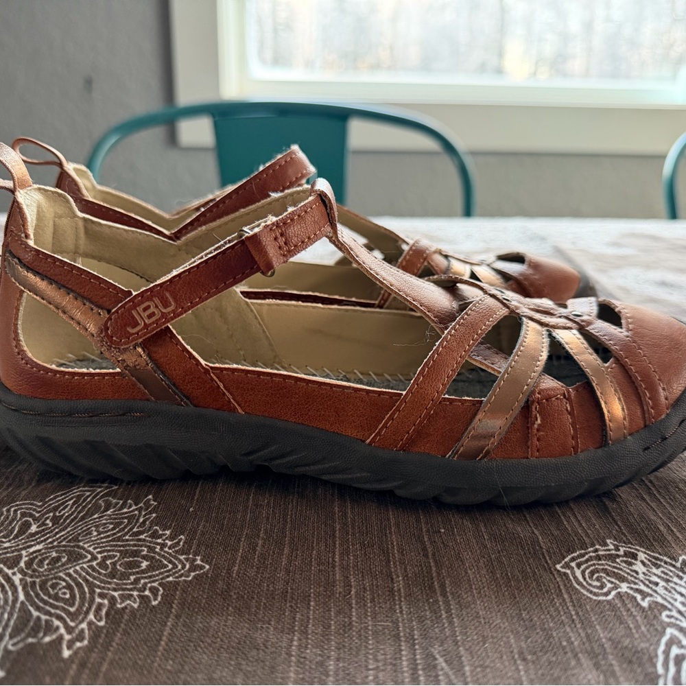 JBU Women's Copper Brown Sandals